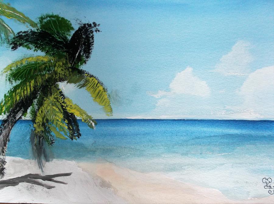 Martinique Painting by Carole Robins