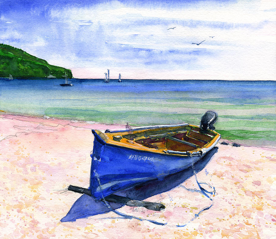 Martinique Painting by John D Benson