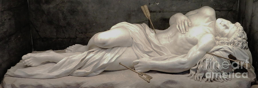 Martydom of Saint Sebastian by Antonio Giorgette Photograph by Suzette Kallen