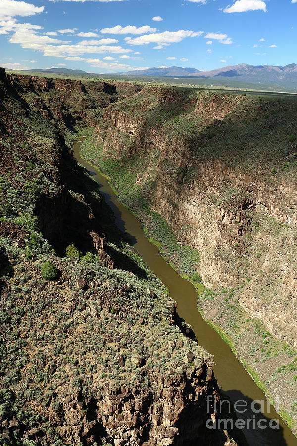 Marvelous Rio Grande Gorge Photograph by Christiane Schulze Art And Photography