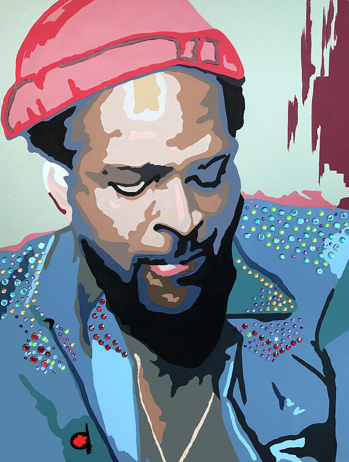 Marvin Gaye Painting - Marvin by Chelsea VanHook