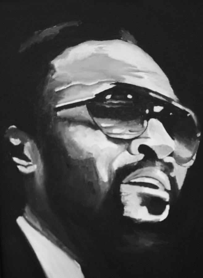 Marvin Gaye II Painting by Mikayla Ziegler - Fine Art America