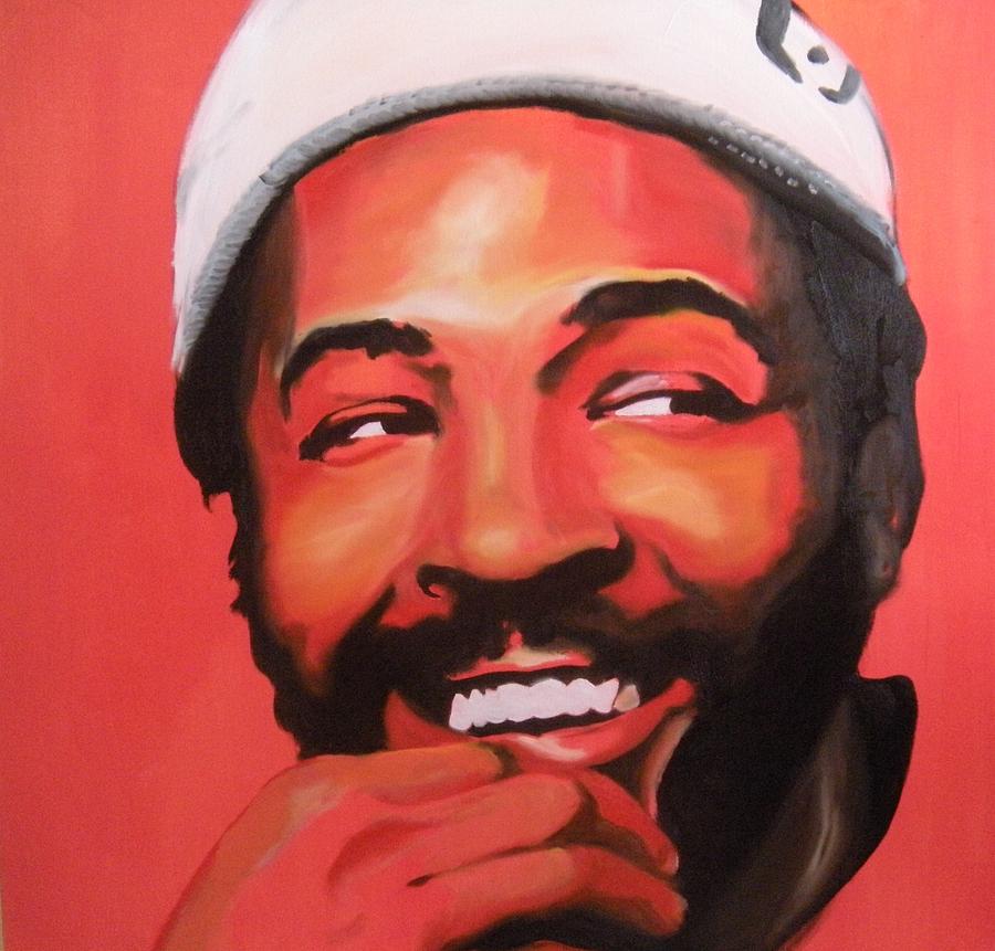 Marvin Gaye Painting - Marvin Gaye by Matt Burke