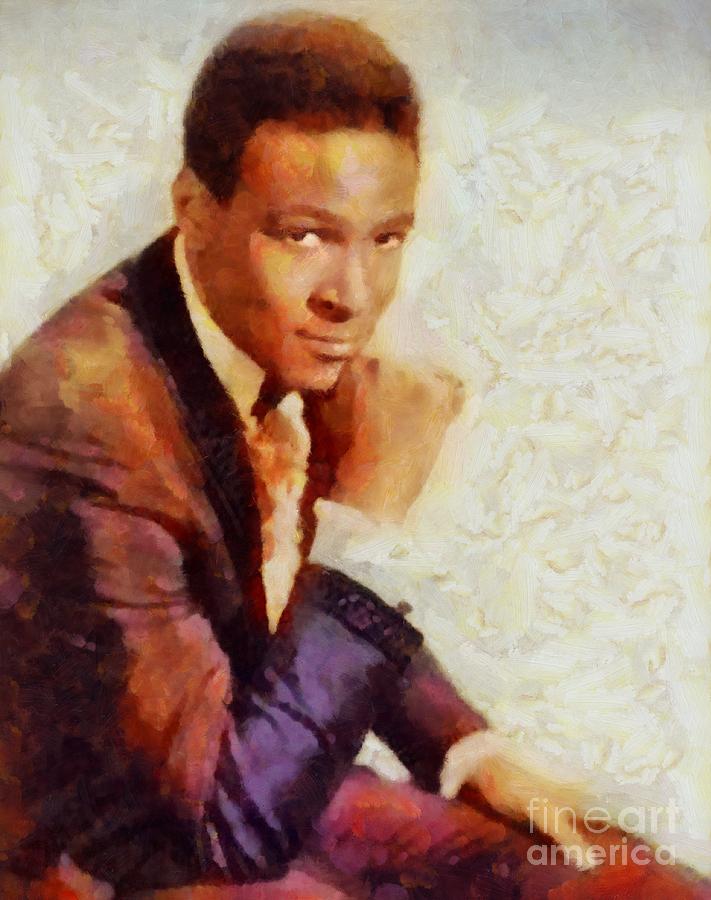 Hollywood Painting - Marvin Gaye, Music Legend by Esoterica Art Agency
