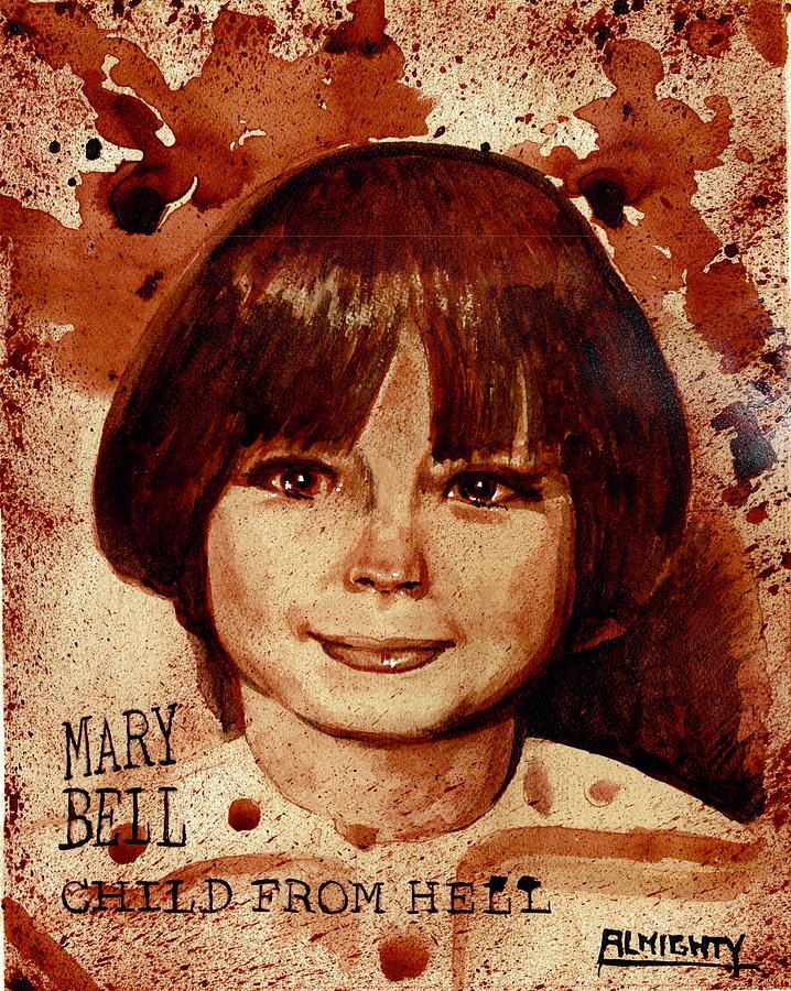 MARY BELL dry blood Painting by Ryan Almighty