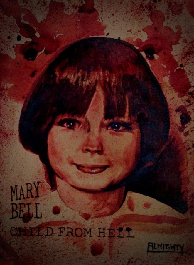 MARY BELL fresh blood Painting by Ryan Almighty