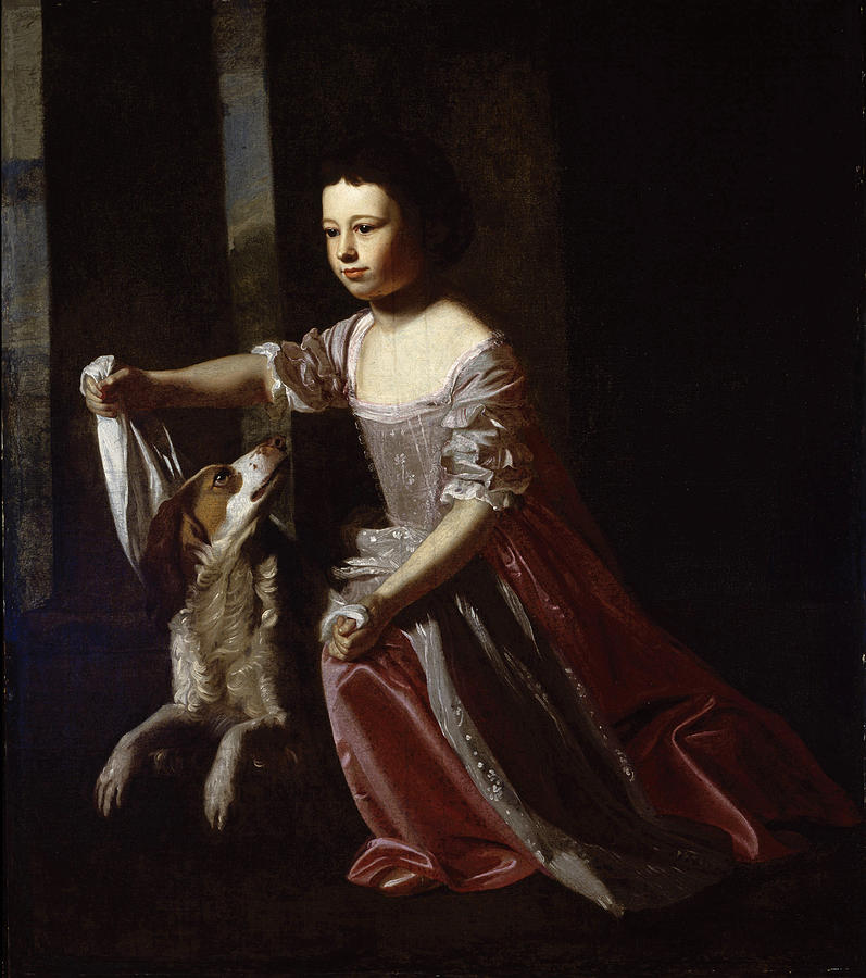 Mary Elizabeth Martin Painting by John Singleton Copley