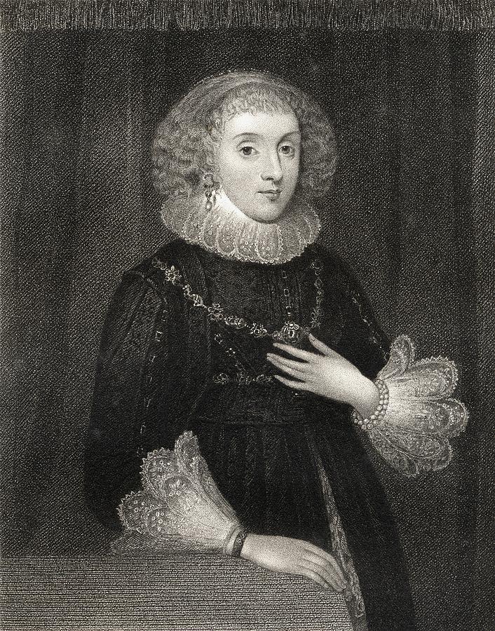 Mary Herbert Countess Of Pembroke, Nee Drawing by Vintage Design Pics ...