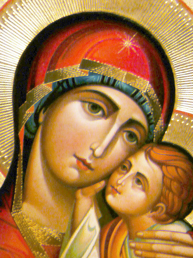 Mary Icon Photograph by Munir Alawi