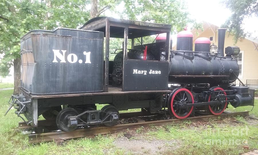 Mary Jane Steam Engine Photograph