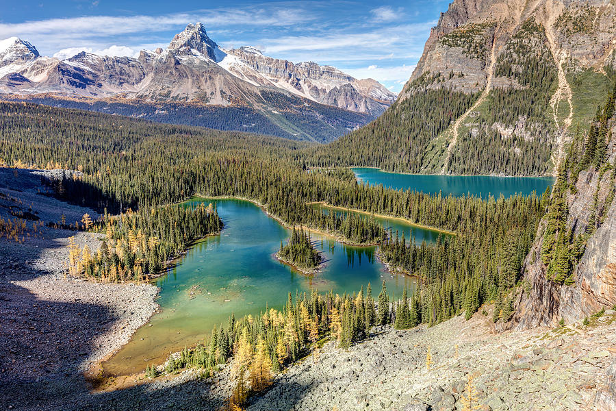 Mary Lake view in Yoho Photograph by Pierre Leclerc Photography