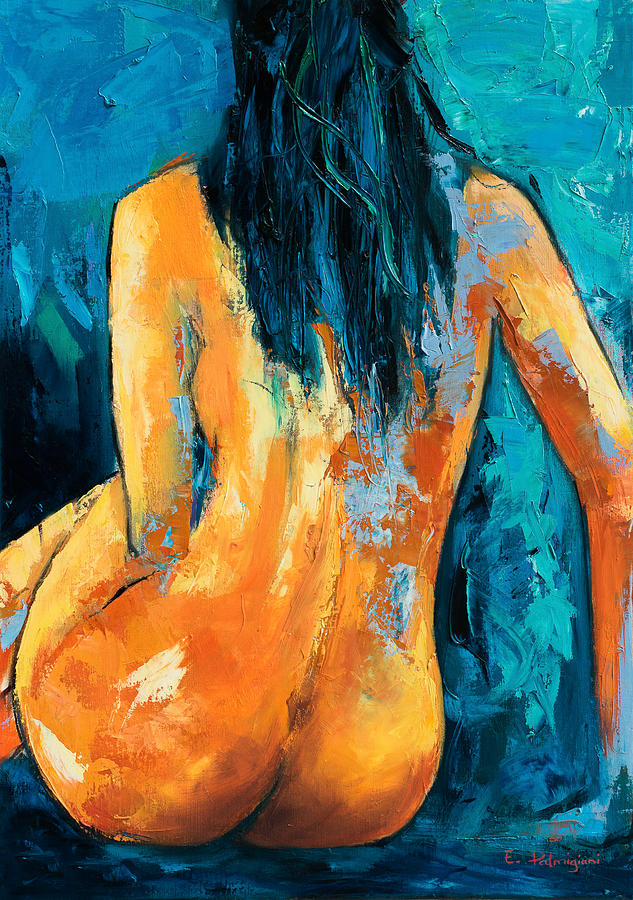 Nude Painting - Mary Lou by Elise Palmigiani