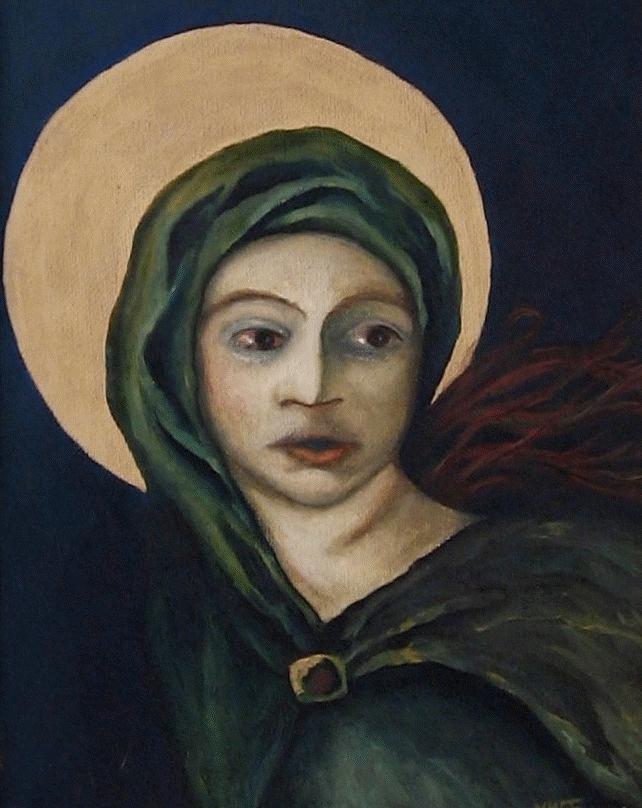 Mary Magdalene Painting by Michelle Marie Faircloth Frament | Fine Art ...