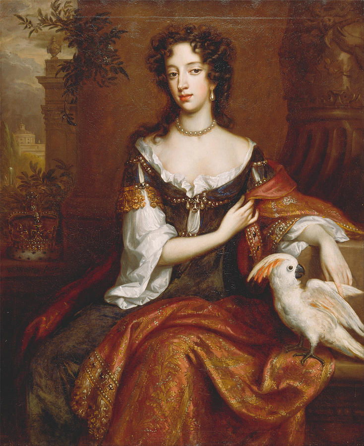 Mary of Modena Painting by Willem Wissing