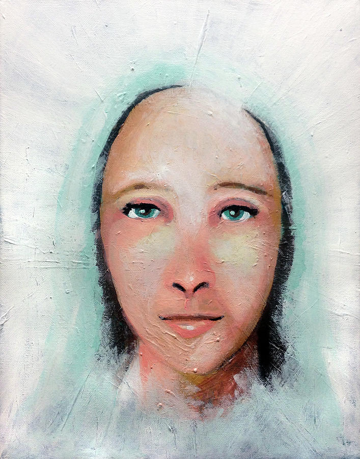 Mary Painting by Steve Gamba