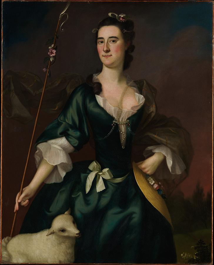 Mary Sylvester Painting by Joseph Blackburn