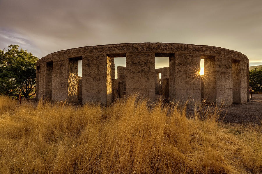Maryhill Stonehenge Photograph by Mark Kiver