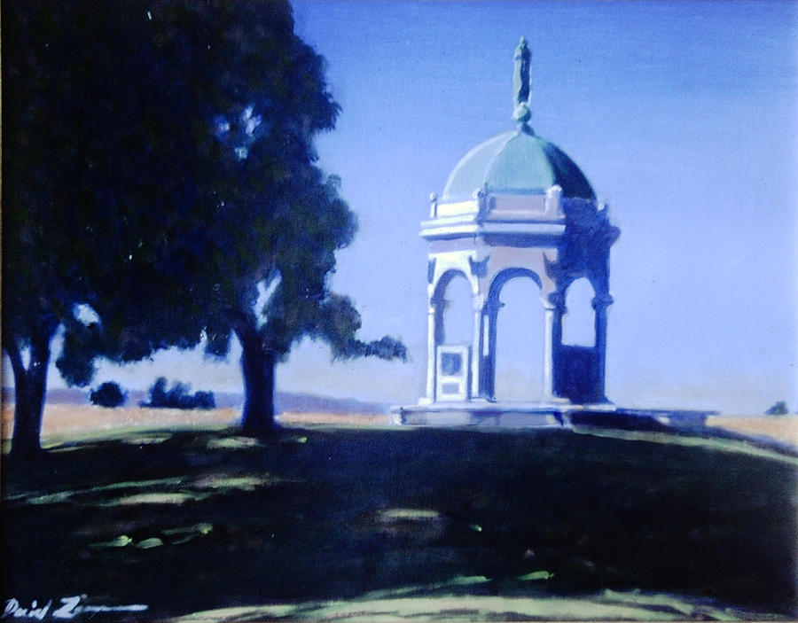 Maryland Memorial Painting by David Zimmerman