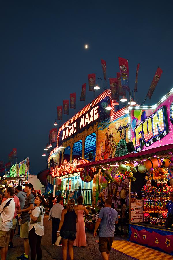 Maryland State Fair Midway Photograph by Doug Swanson Fine Art America