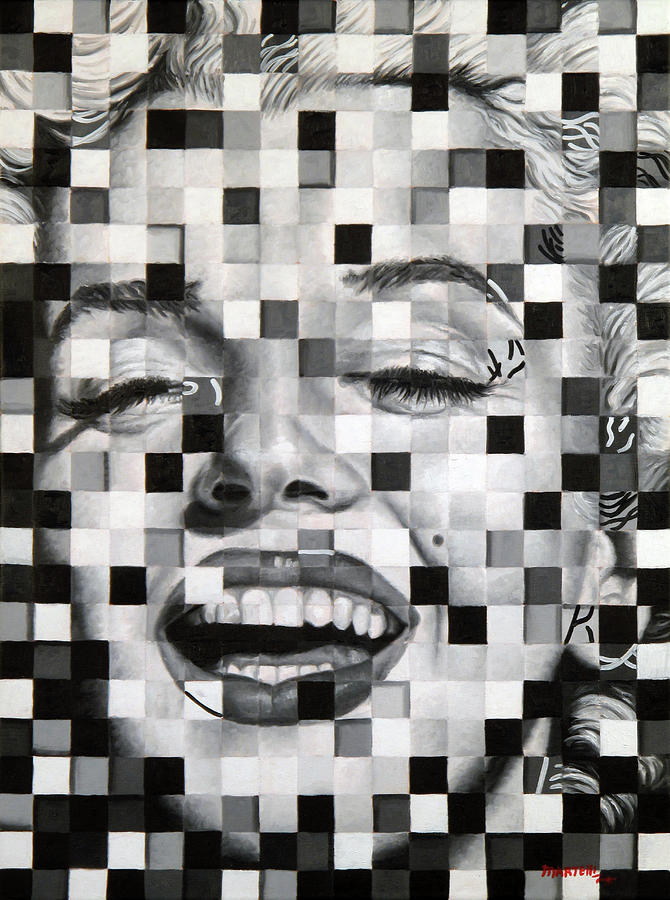 Marylin I Painting by Matthew Martelli