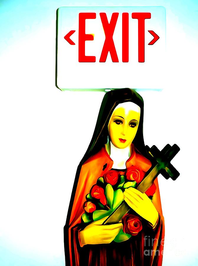 Marys Exit Digital Art by Ed Weidman