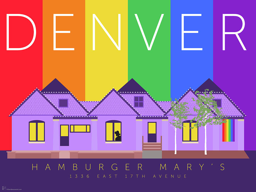 Marys Rainbow Digital Art by Sam Brennan