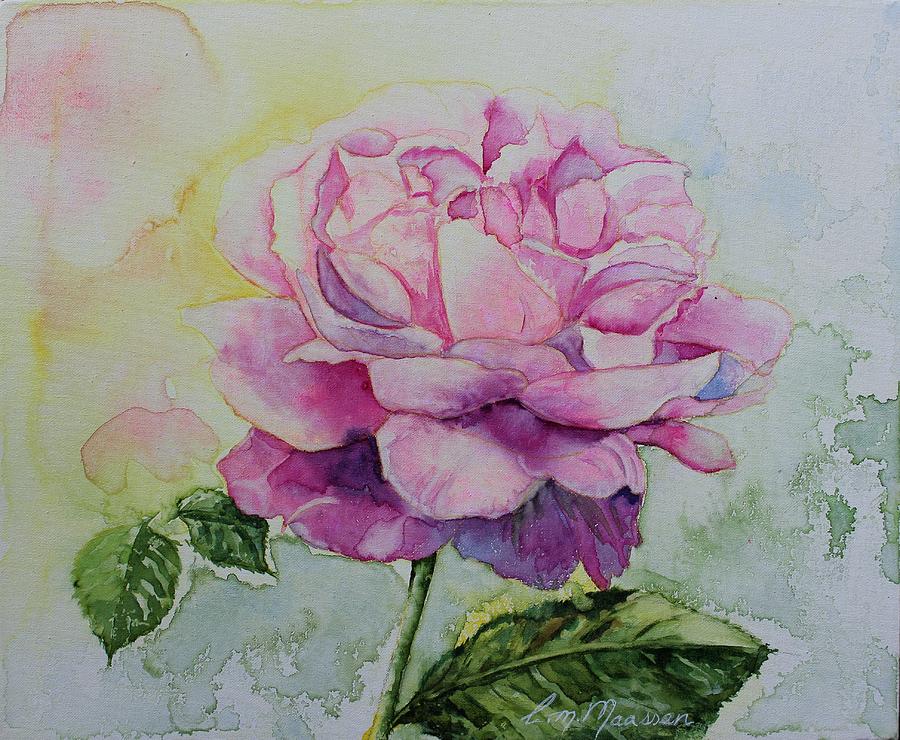 Marys Rose Painting by Christina Maassen - Fine Art America