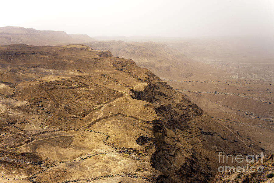 Masada Photograph by John Rizzuto