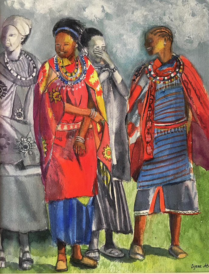 Masai Women by Lynne Atwood Masai Women by Lynne Atwood