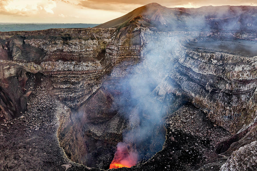 Masaya Volcano, Nicaragua Photograph by Jose Luis Vilchez