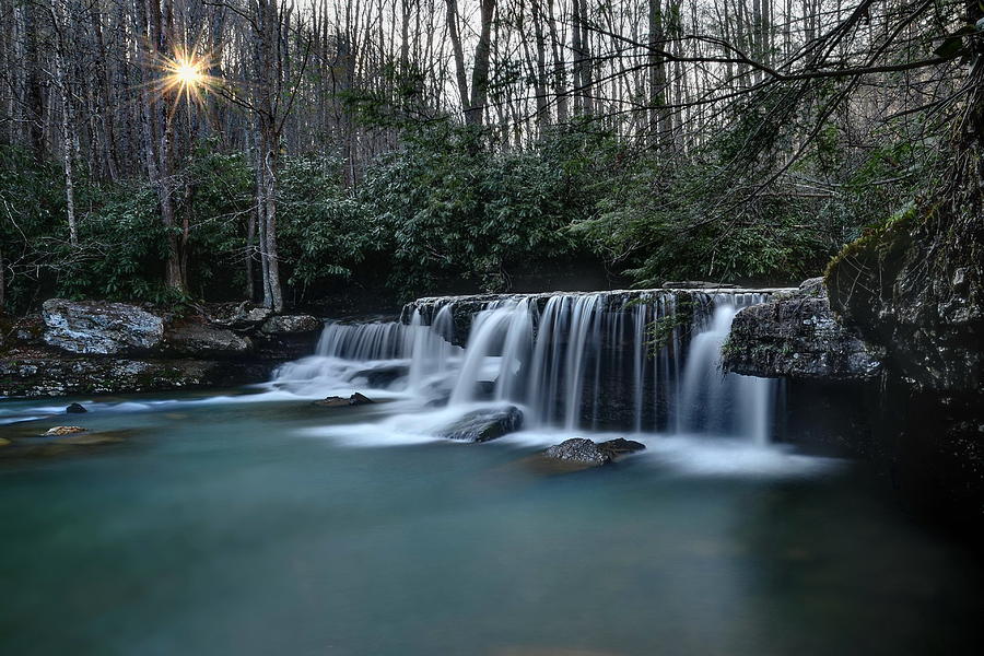 Mash Fork Falls Photograph by Jeff Burcher