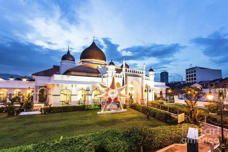 Masjid Kapitan in Penang Photograph by Didier Marti