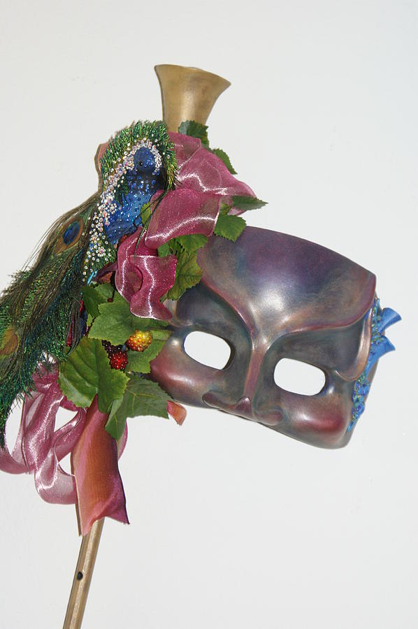 Mask 1 Sculpture by Judy Henninger