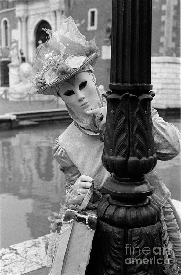 Mask at the Arsenale Photograph by Riccardo Mottola