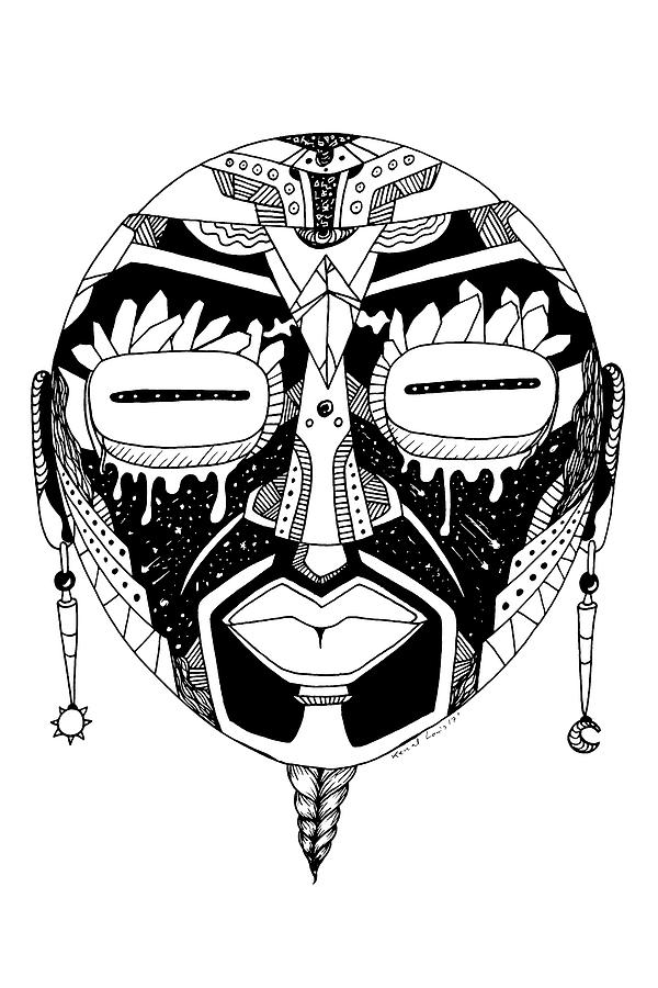 Mask No. 2 by Kenal Louis Mask No. 2 by Kenal Louis