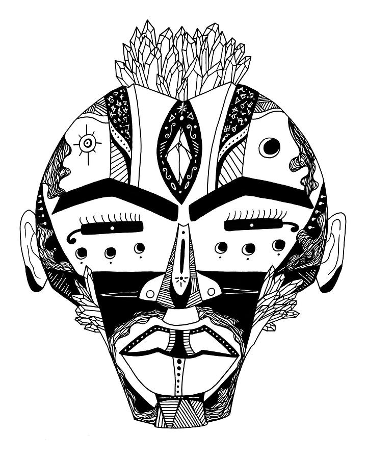 Mask No 4 by Kenal Louis Mask No 4 by Kenal Louis