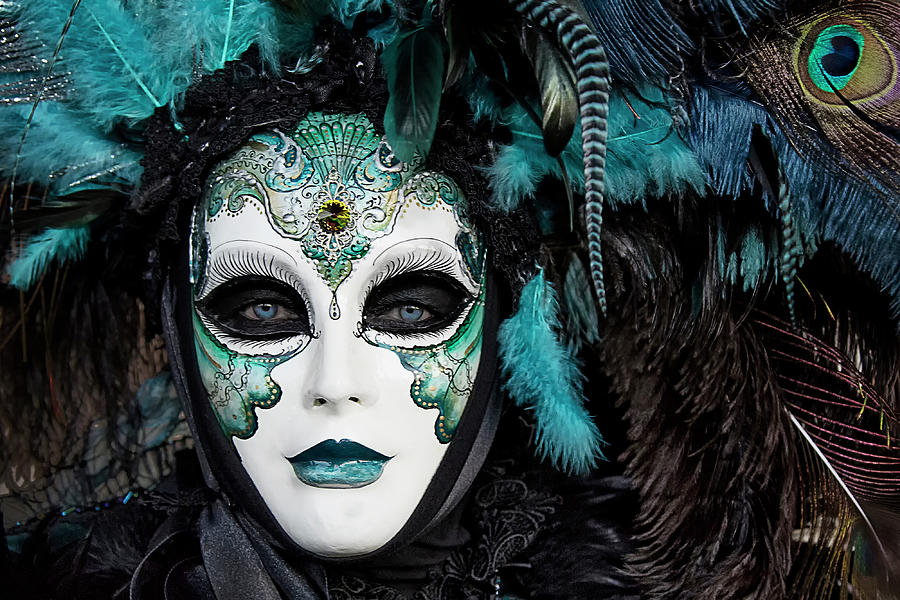 Mask of Carnival Photograph by Linda D Lester - Fine Art America
