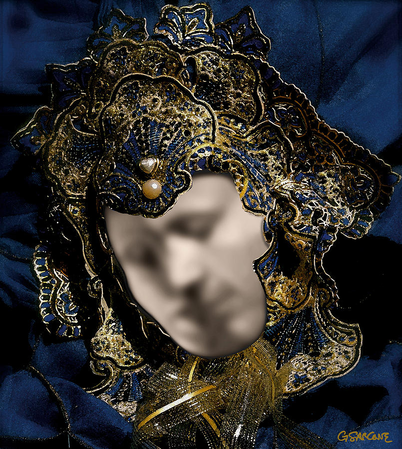 Visual Effect Photograph - Mask of Love by Gianni Sarcone