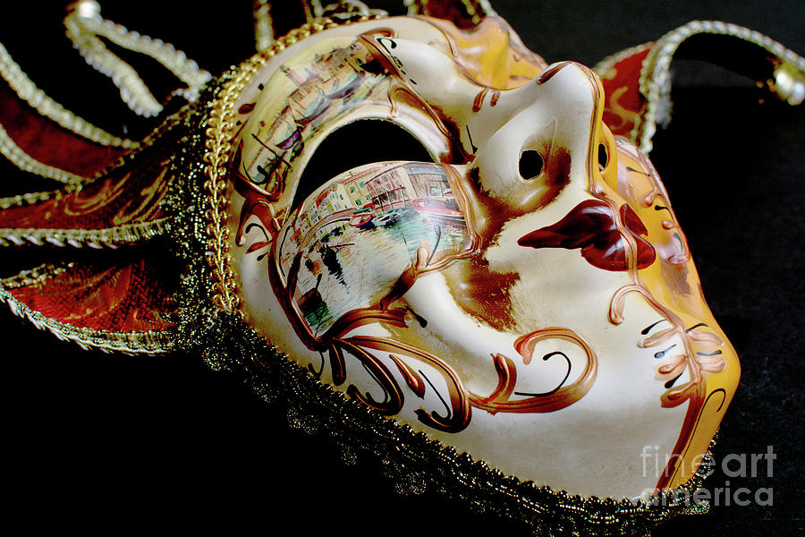 Mask Of Venice Photograph by Steve Purnell