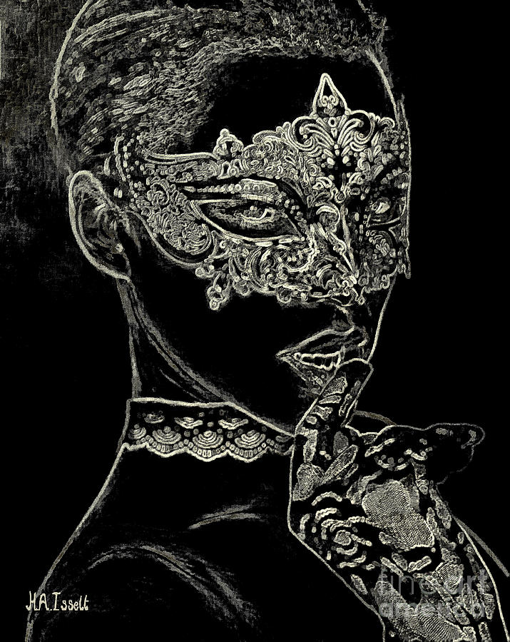 Masked Avengeress Digital Art by Humphrey Isselt