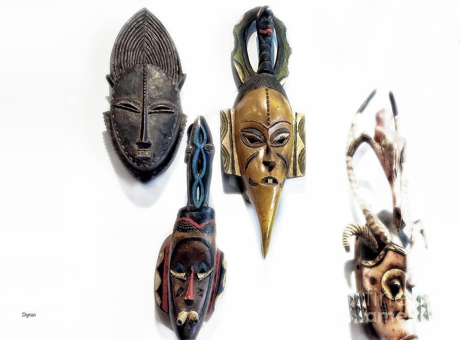 African Photograph - Masking The Wall by Steven Digman African Photograph - Masking The Wall by Steven Digman
