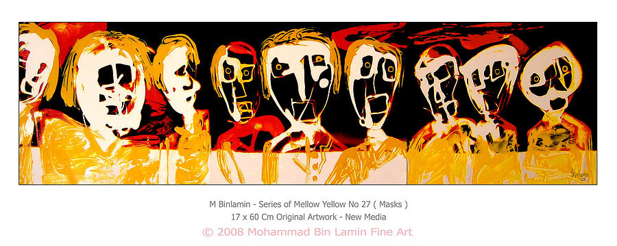 Masks Painting by MBL Binlamin