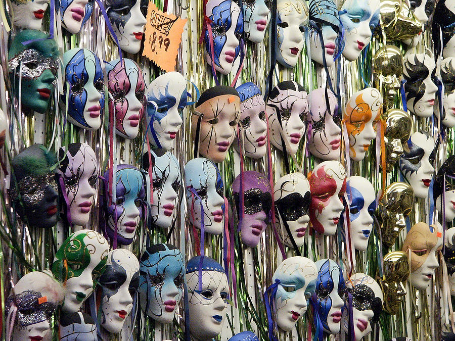 Masks Photograph by Riccardo Forte