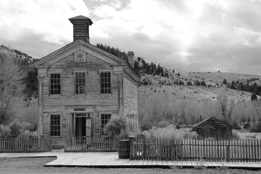 Masons Photograph - Masonic Hall Bannack by Whispering Peaks Photography Masons Photograph - Masonic Hall Bannack by Whispering Peaks Photography