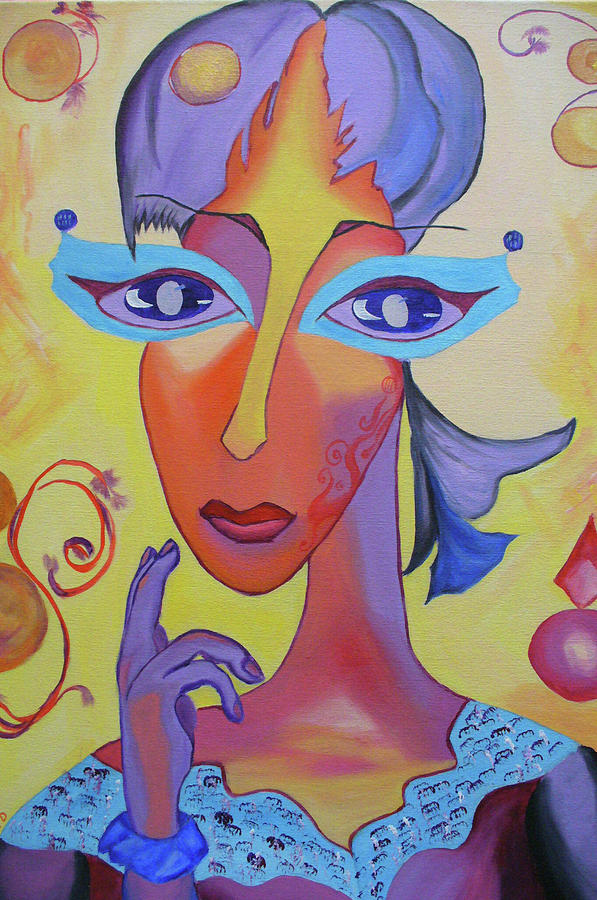 Pretty Woman Movie Painting - Masquerade by Natalia Lebed