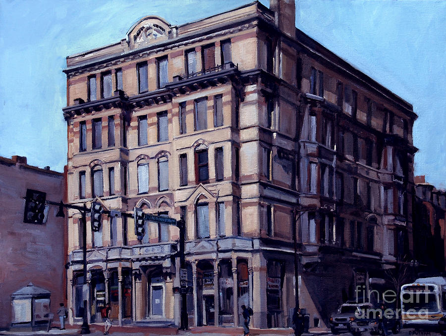 Mass Ave Beauty Painting by Deb Putnam