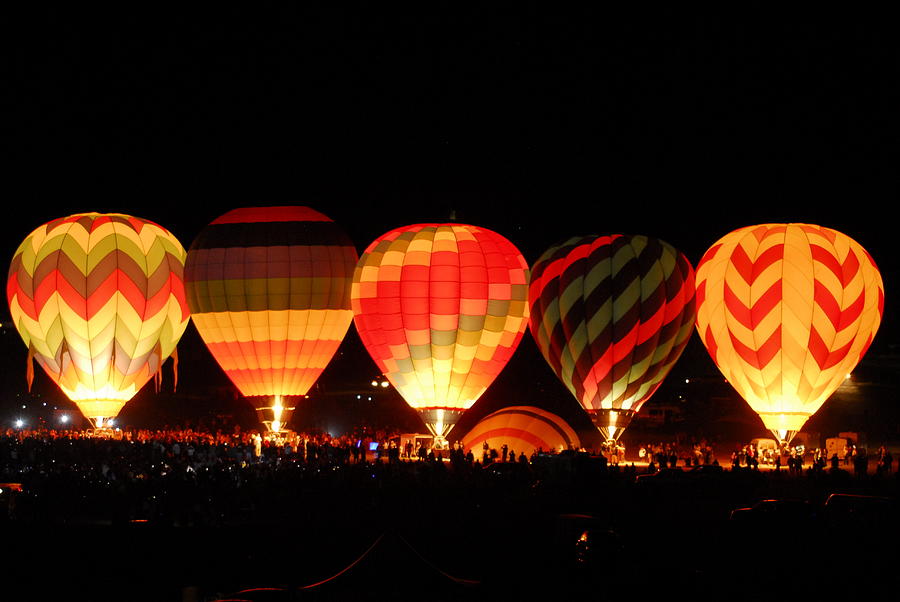 Mass Balloon Glow Photograph by Owen Ashurst - Fine Art America