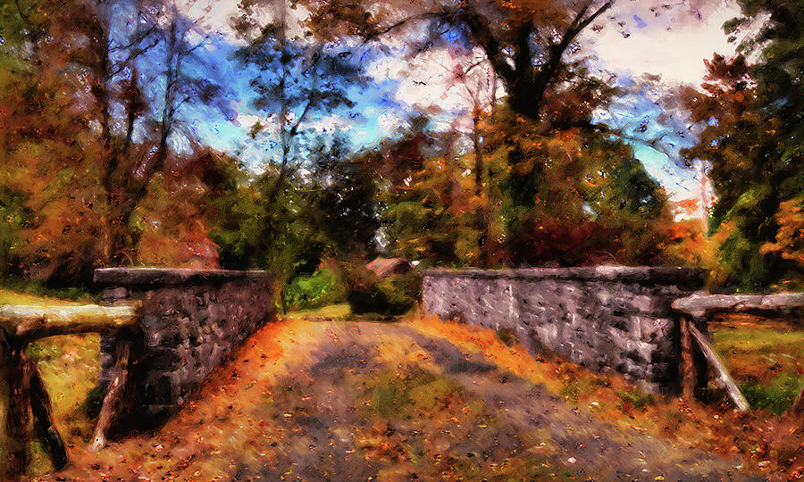 Massachusetts - Autumn Colors 06 Painting by AM FineArtPrints