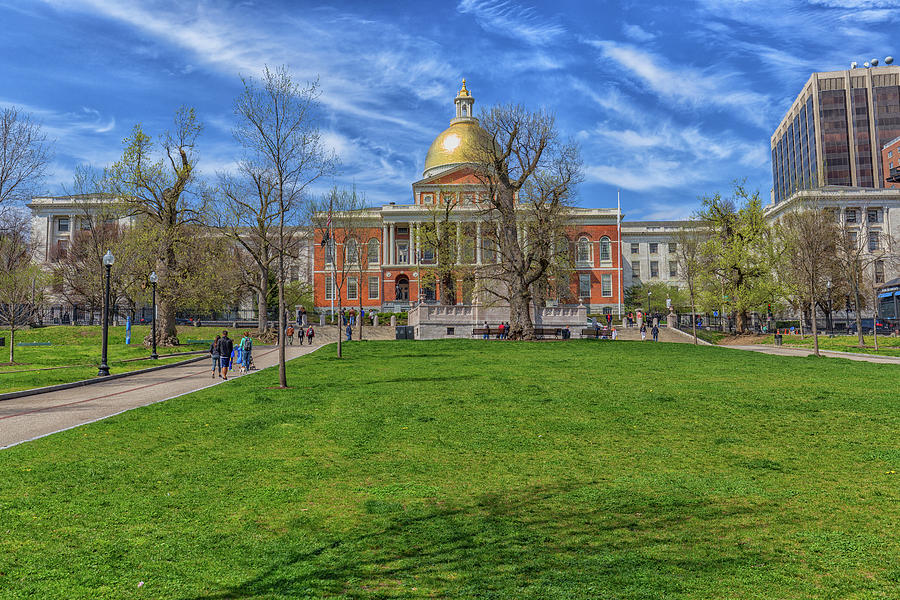 Massachusetts State House Photograph by Brian MacLean