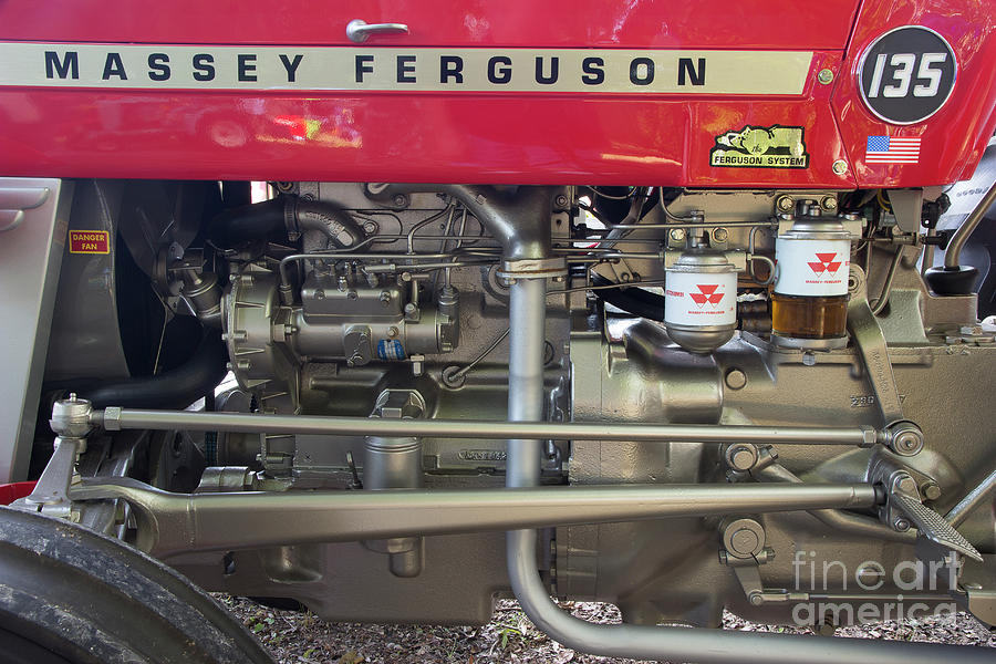 Massey Ferguson 135 Power Photograph by Mike Eingle